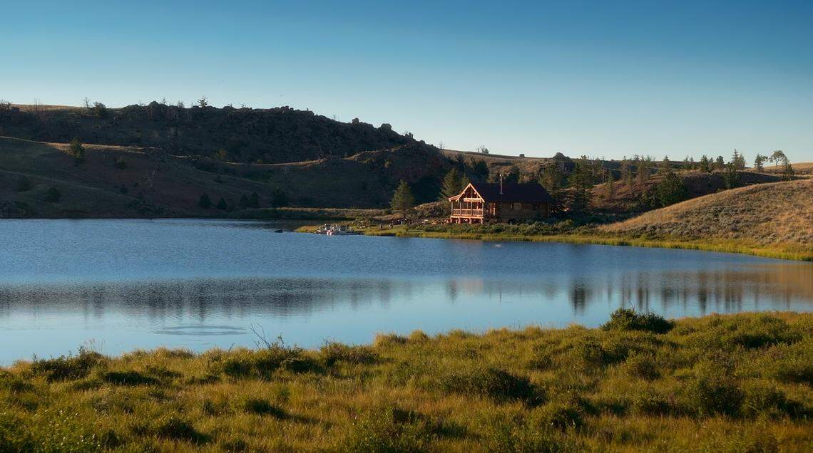Stunning 15,000-acre cattle ranch in Wyoming lists for $49 million.