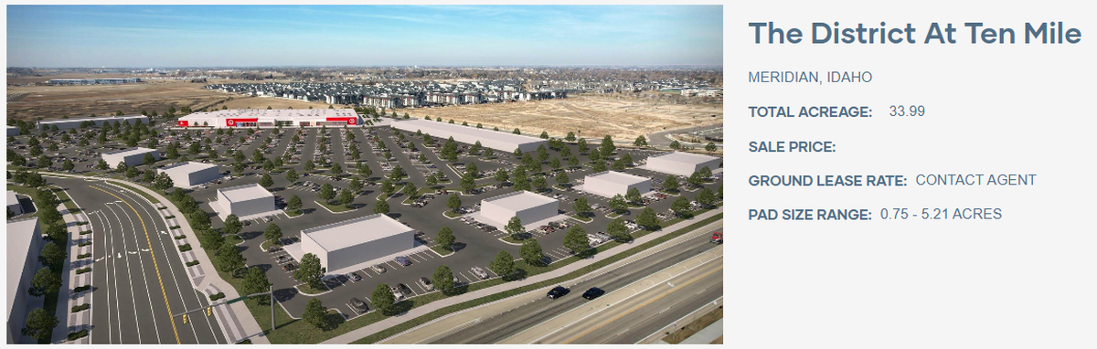 A screenshot of Ahlquist Development’s website taken Sept. 9.