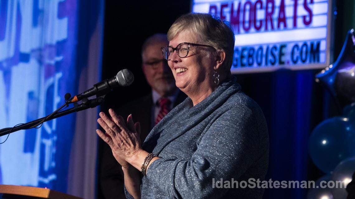 Patricia Nilsson ran as a Democratic candidate for the Ada County Commission in 2022 but lost to Republican Tom Dayley.