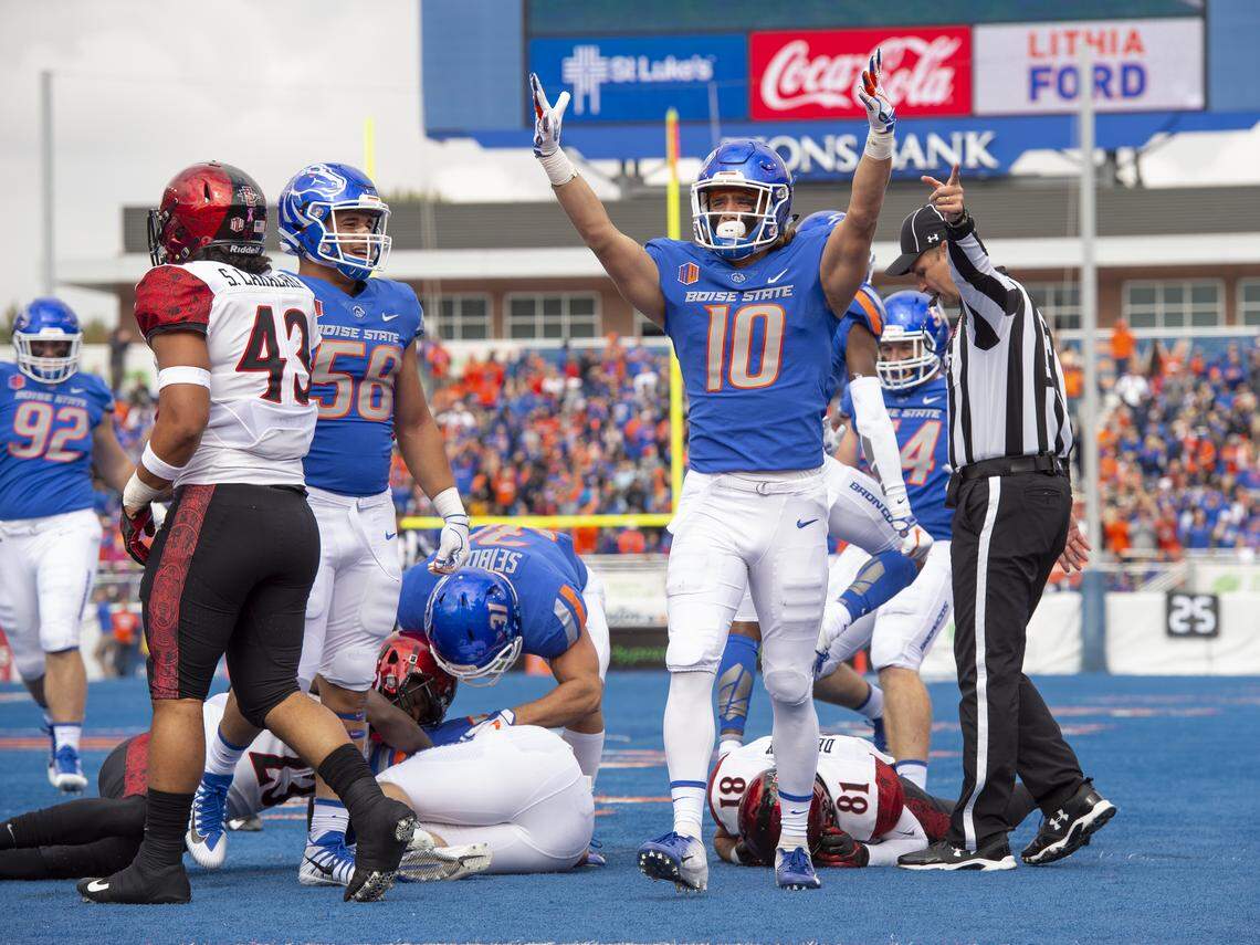 Boise State Football vs. San Diego State. Boise, Idaho. John Kelly photo.