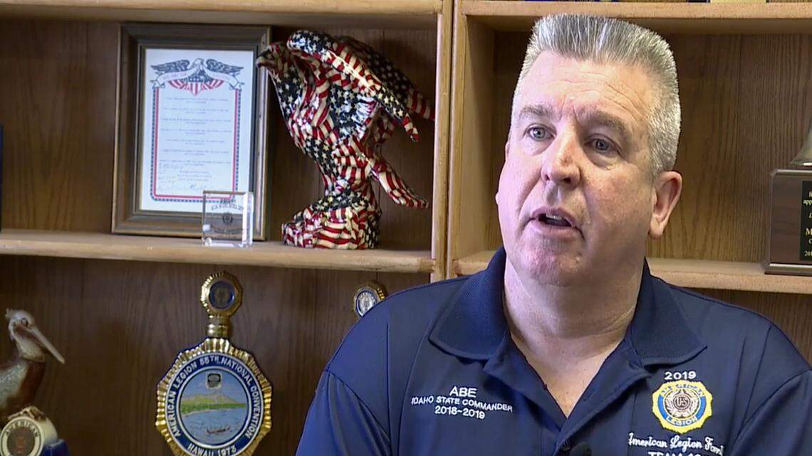 Former Idaho American Legion Commander Charles “Abe” Abrahamson appeared for an interview with KIVI-TV in March 2019. He is now under an investigation by Idaho State Police for at least $750,000 in alleged embezzlement of the military veteran nonprofit’s funds.