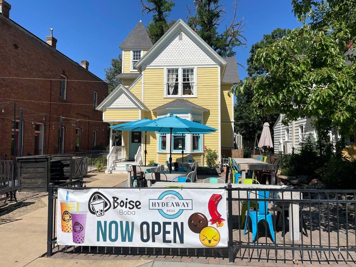 Hydeaway Deli and Boise Boba have taken over the familiar yellow building in Hyde Park.