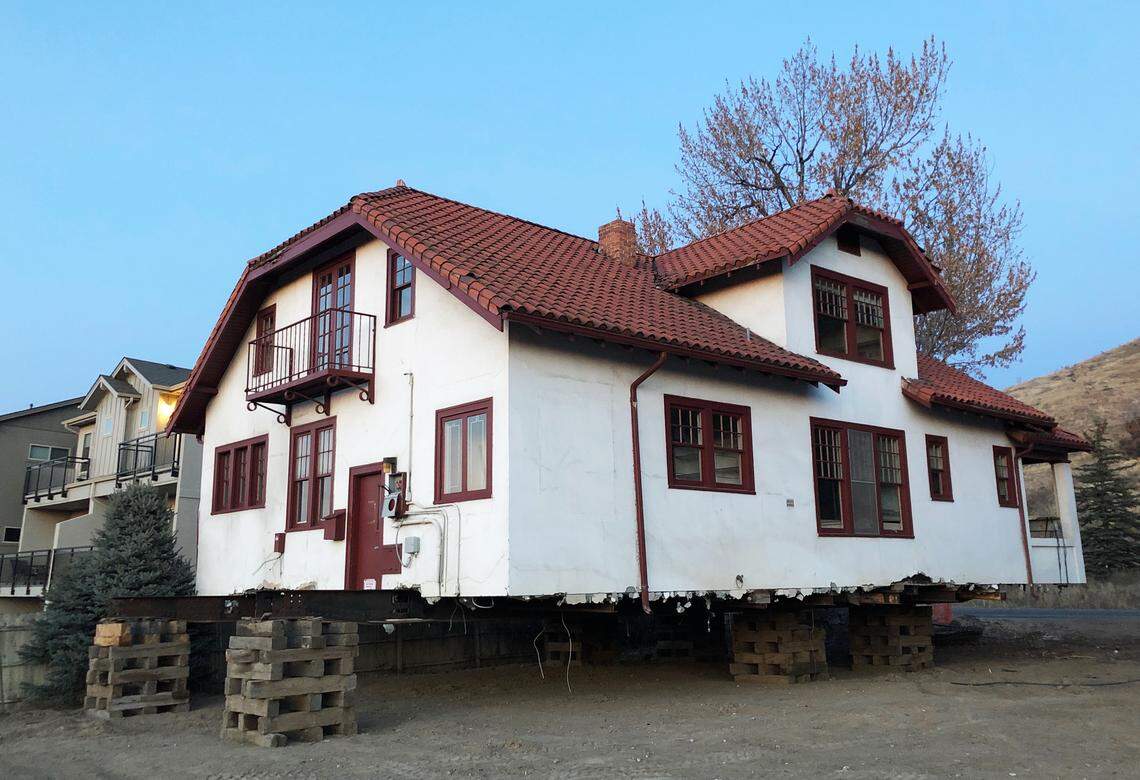 Kerry Calverley was able to find a “forever home” near the Warm Springs Golf Course for this house she bought from St. Luke’s Health System.