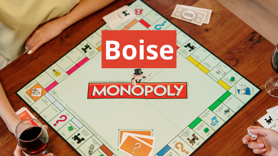 Boise gets its own Monopoly game. Tell us the essential streets, locations you’d feature
