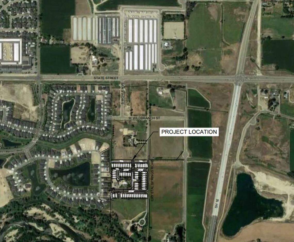 Steve Arnold of A Team Land Consultants in Boise seeks approval of a 10-acre mixed-use development in Star that would include residential and commercial buildings.