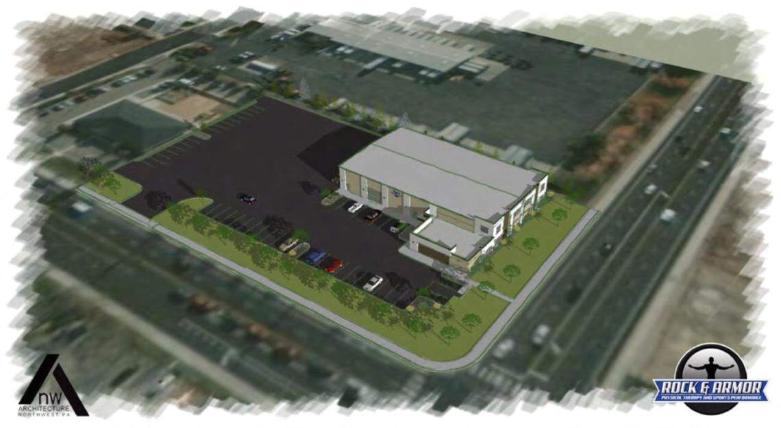 Rock & Armor applied to build a training and fitness center at 1703 E. Pine Ave.