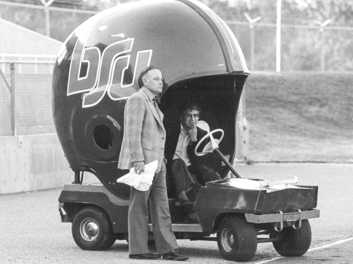 Dr. John Kaiser, Boise State University president. May 14, 1981.