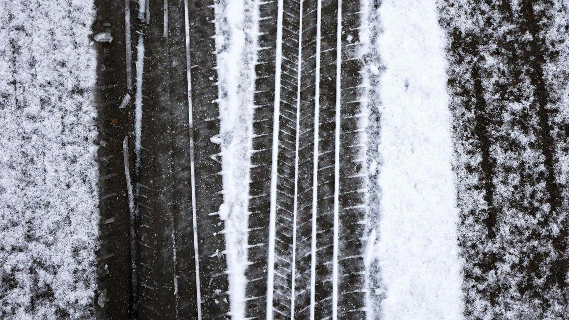 Commuters are getting some practice driving in winter conditions as a series of storms are dropping snow in the Treasure Valley.