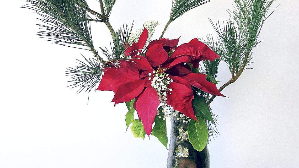 The Santa in this Christmas poem has a holiday green thumb