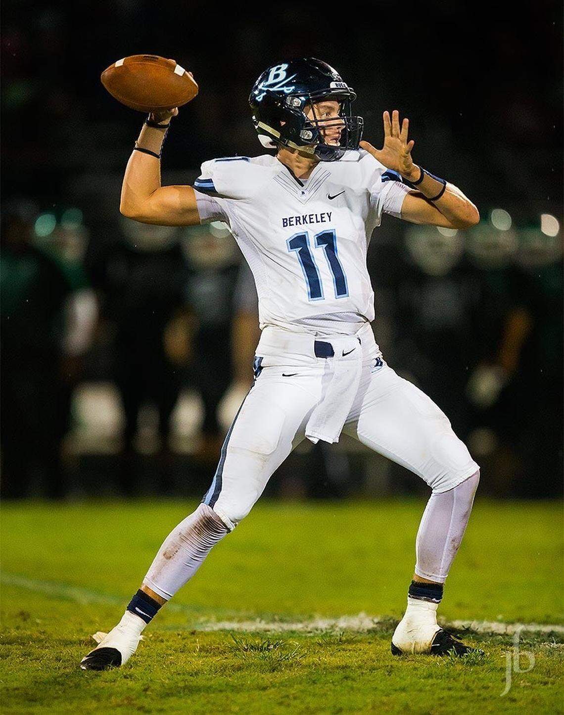 Boise State wide receiver Davis Koetter was a quarterback at Berkeley Preparatory School in Florida. He switched to wide receiver following his first season at Portland State.