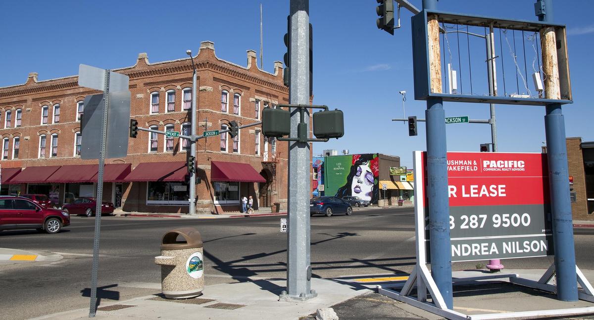 Economic hardship has long been the bane of rural communities like Mountain Home. The former Paul’s grocery store near the corner of Jackson and 2nd East streets stands vacant. Revitalization efforts keep downtown historic buildings alive with retail and dining business, but a lack of livable wage employment opportunities for young people has contributed to the decline in population.