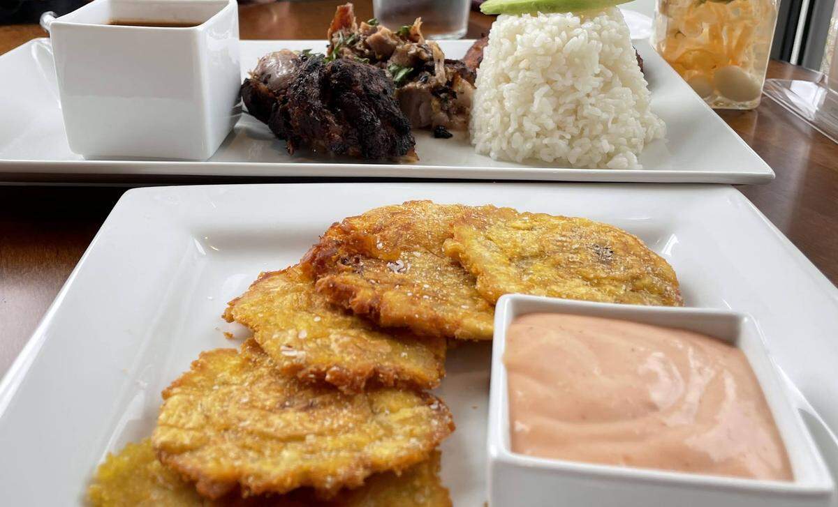 Wepa Cafe has brought Puerto Rican cuisine to the Boise area. The tostones are fried green plantains that make a nice appetizer, and the pernil is a well-seasoned chopped pork entree.