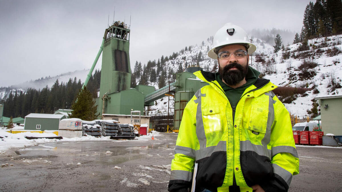 Lance Boylan at the Lucky Friday Mine in the Silver Valley near Mullan. The Idaho Statesman photographed Boylan, the mine’s health, safety, and environmental manager, for a 2020 photography project showing everyday Idahoans from all walks of life.