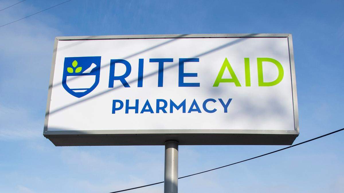 A Rite Aid sign in Boise.