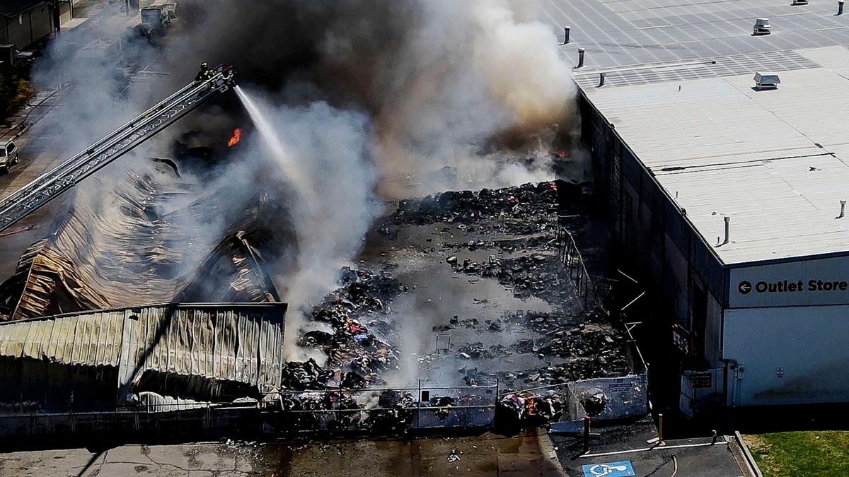 Boise firefighters responded to a warehouse fire at Idaho Youth Ranch on Irving Street in Boise in July 2022. The fire destroyed the eastern piece of the the property.