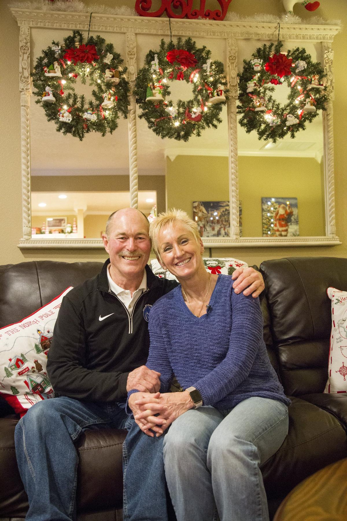 Nikki Gridley and her husband, David, share a passion for holiday decor and enjoy creating a holiday wonderland in the Meridian home.