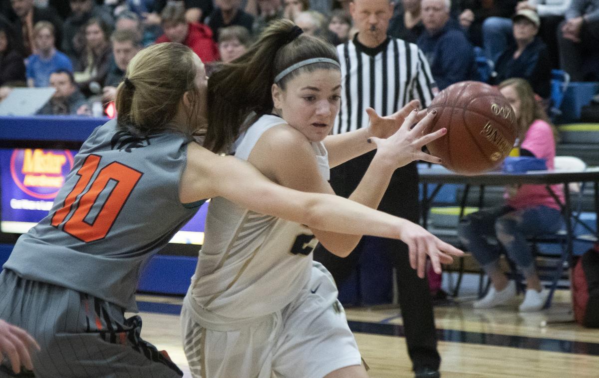 Payton Hymas is one of several key returners for the Middleton girls basketball team, the reigning 4A SIC conference and district champion.