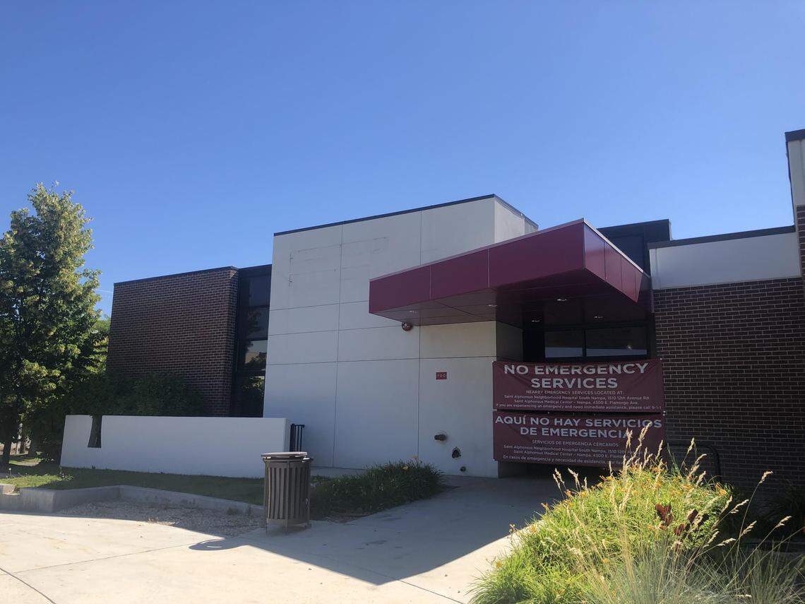 The hospital campus is at 12th Ave. Road and Constitution Way in South Nampa.