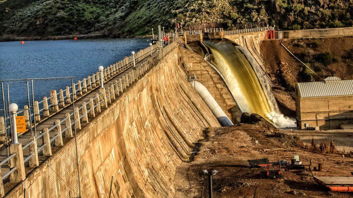 The Black Canyon Dam, which diverts water to the canals managed by the Black Canyon Irrigation District. The district filed a lawsuit against its former treasurer who allegedly embezzled $1.8 million.