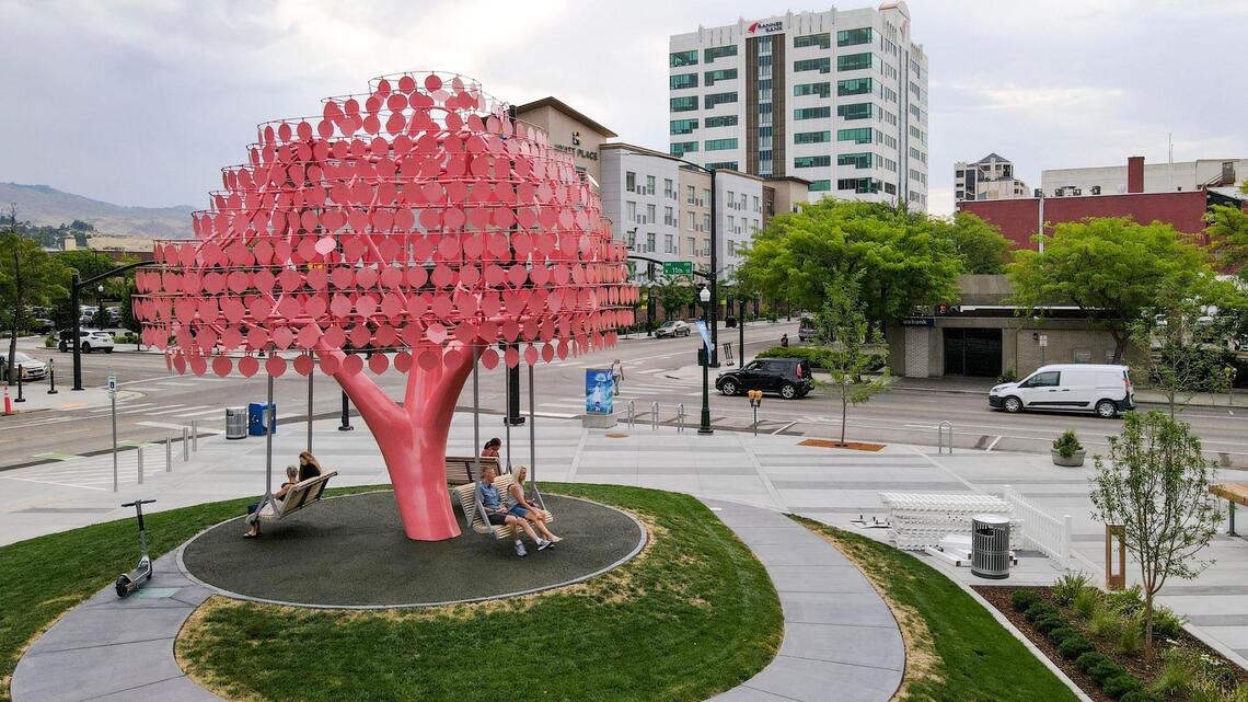 Could this new art piece in Buckner-Webb Park become Boise’s most-photographed icon?