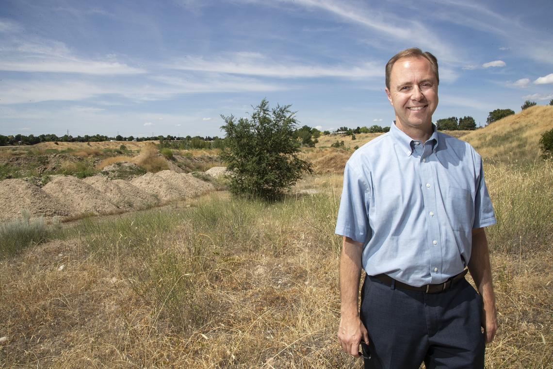 Land developer Dave Yorgason is working with real estate brokers Christopher Findlay and Pat Duynslager on a possible 761-acre development in southeast Kuna that would add 1,900 new houses to the area.