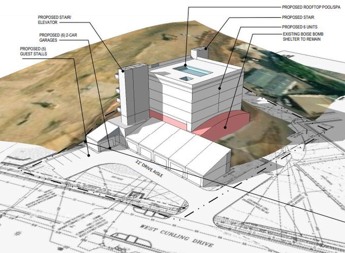 New condos may soon be built over a Cold War-era bomb shelter.