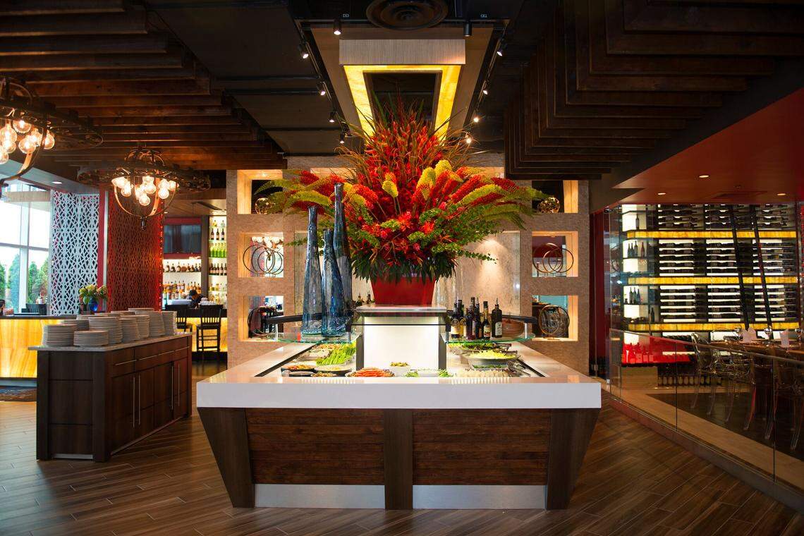 Texas de Brazil calls itself “a steakhouse even vegeterians love,” thanks to its expansive salad area.