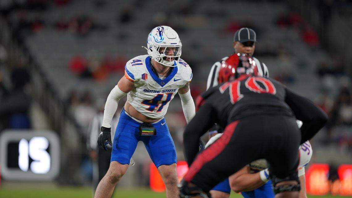 Boise State football’s new No. 1 promises to be a ‘playmaker’ at linebacker