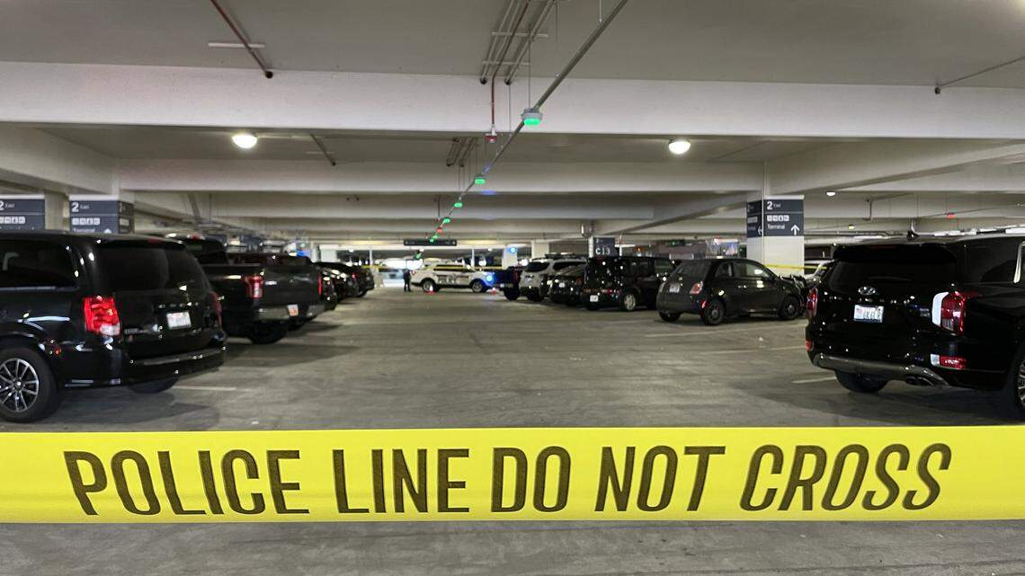 A 29-year-old woman died Monday, April 4, after her husband hit her with their SUV in a Salt Lake City International Airport parking garage, Utah police say.