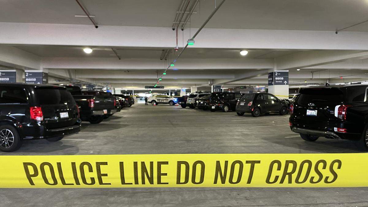 A 29-year-old woman died April 4 after her husband hit her with their SUV in a Salt Lake City International Airport parking garage, Utah police say.