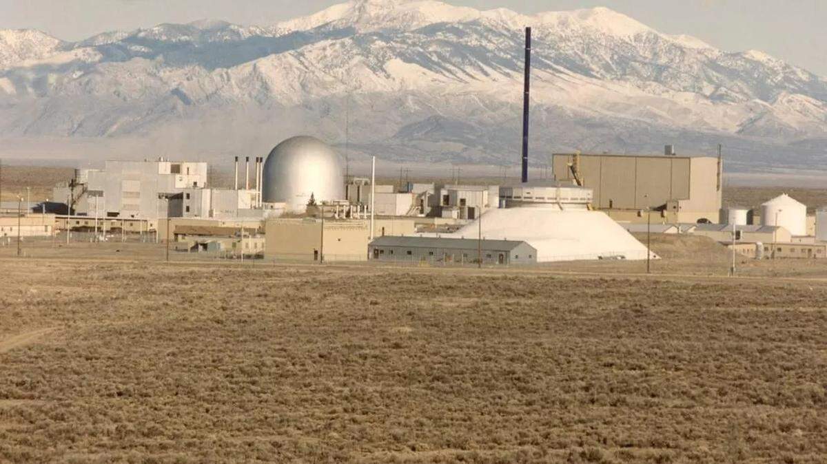 The now defunct Experimental Breeder Reactor No. II is seen on the Idaho National Laboratory site between Idaho Falls and Arco. EBR-II was one of dozens of nuclear reactors that once operated on the 890-square-mile site. Only a few reactors are still working.