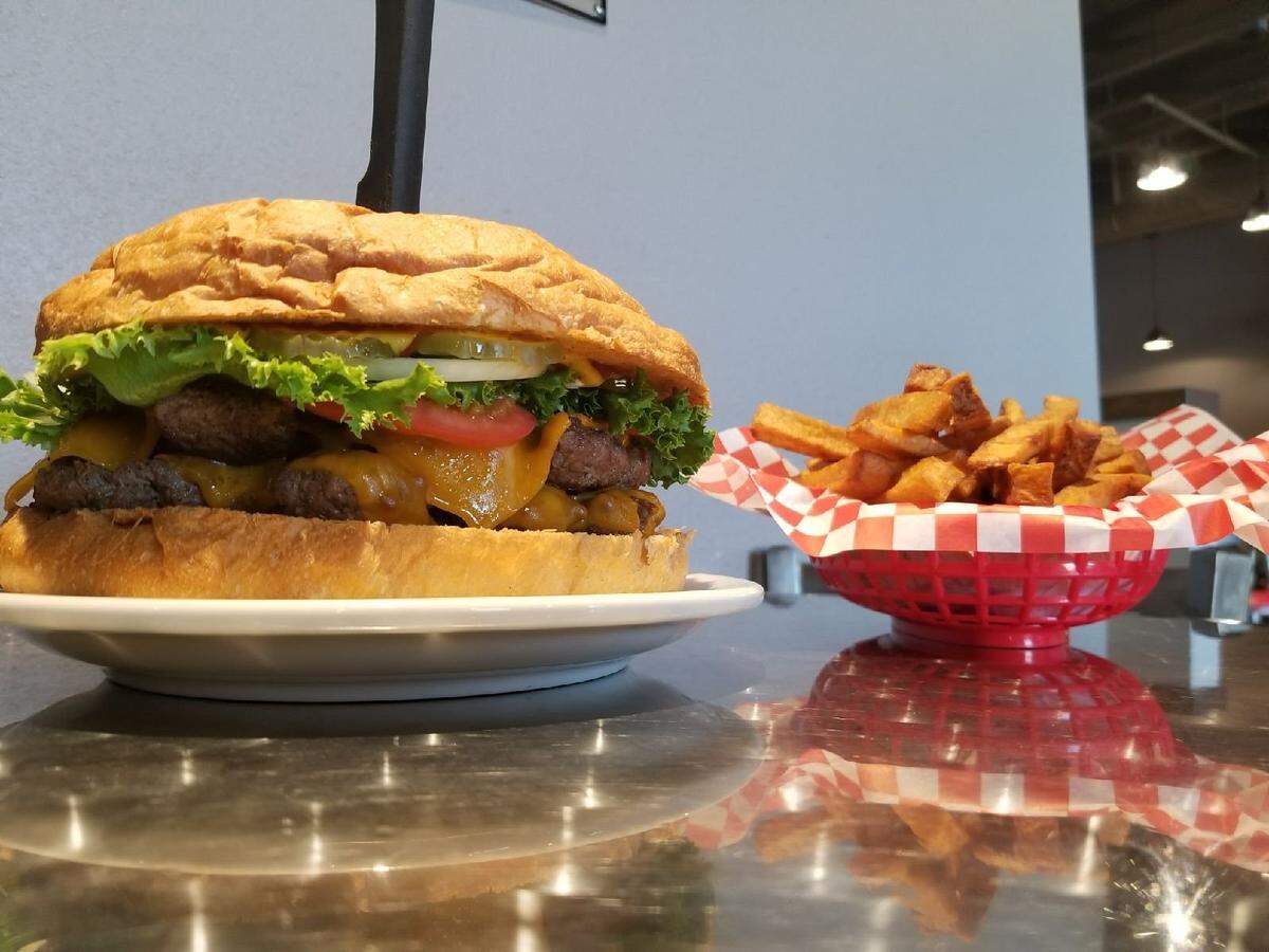 Can you devour this Big Jud’s beast in 30 minutes or less? (Don’t forget the 32-ounce soda, not pictured.)