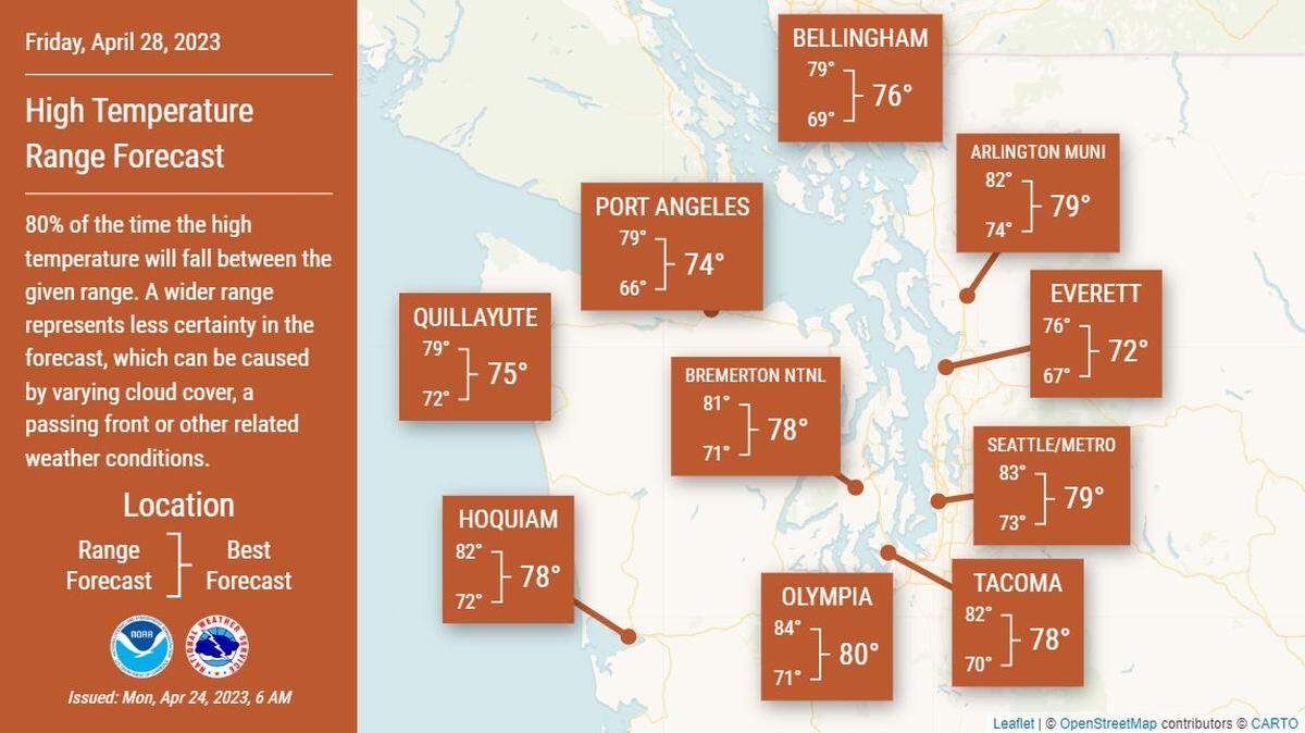 Despite temperatures in the high 70s this weekend, the National Weather Service is warning people to be cautious around incredibly cold bodies of water.