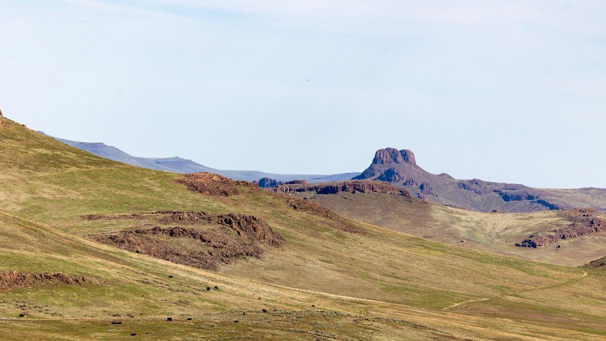 Three Fingers Rock is in part of the Owyhee Canyonlands that conservation groups in Oregon would like to see protected by either a wilderness designation or the establishment of a national monument. Three Fingers Rock can be seen from neighboring the Boise area.