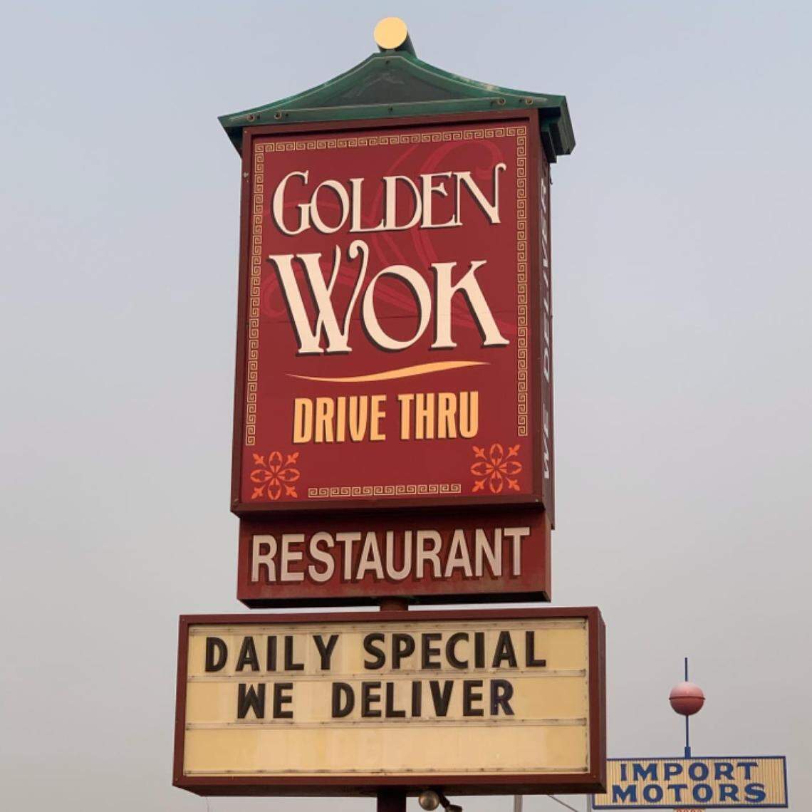 The towering Golden Wok sign is a familiar sight on Chinden Boulevard.