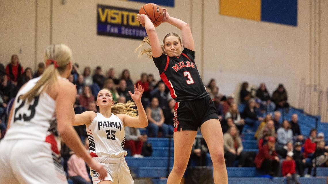 Melba senior Tariah Carter was voted the 3A All-Idaho Player of the Year by the state’s coaches.