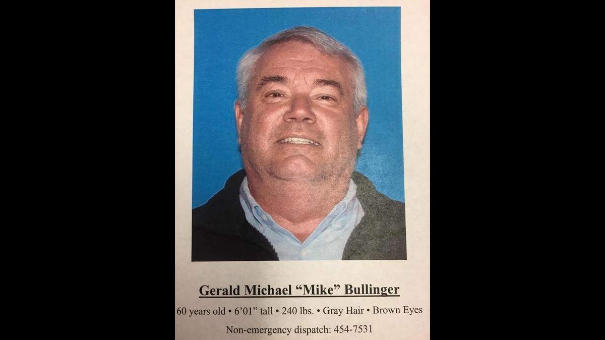 This photo, part of a “wanted” posted produced in 2017, shows Gerald “Mike” Bullinger, then 61. He is accused of killing his wife and two other victims and hiding their bodies near his Caldwell home. He remains at large four years after their deaths.