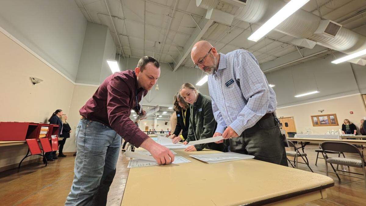 The Elmore County recount was conducted by hand.