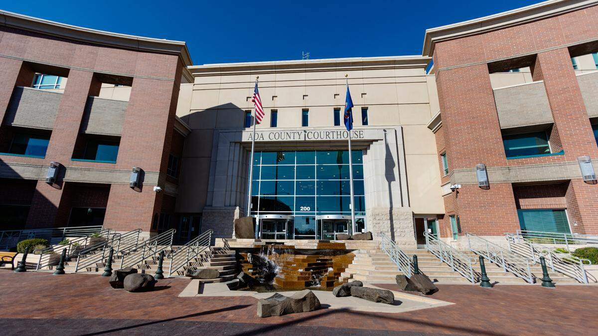 Thomas Rowley was sentenced at the Ada County Courthouse on Monday.
