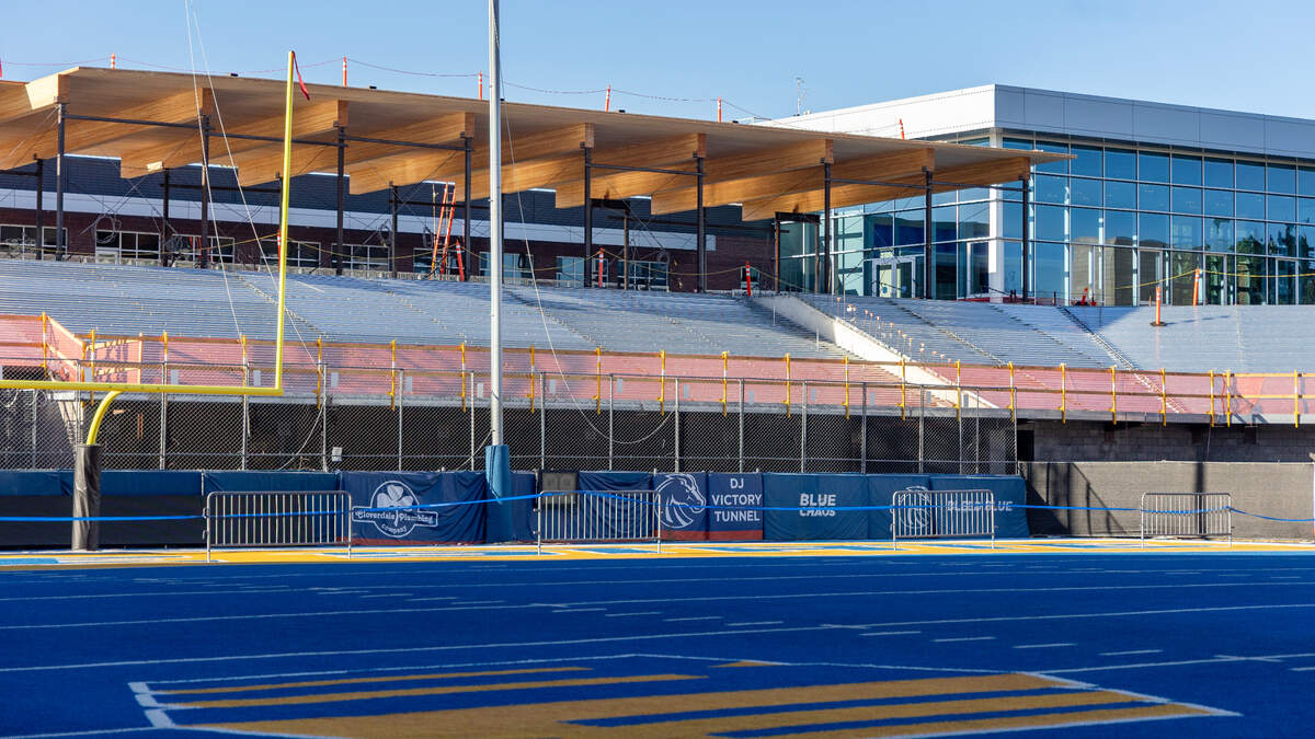Boise State University’s North End Zone Project, Friday, May 30, 2025 at Albertsons Stadium.
