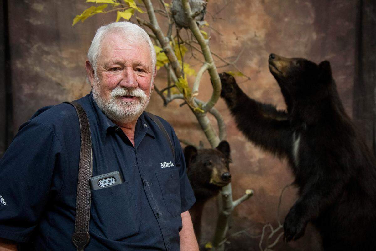 Mitch Sanchotena, 76, is a taxidermist and owner of Imperial Taxidermy in Caldwell.