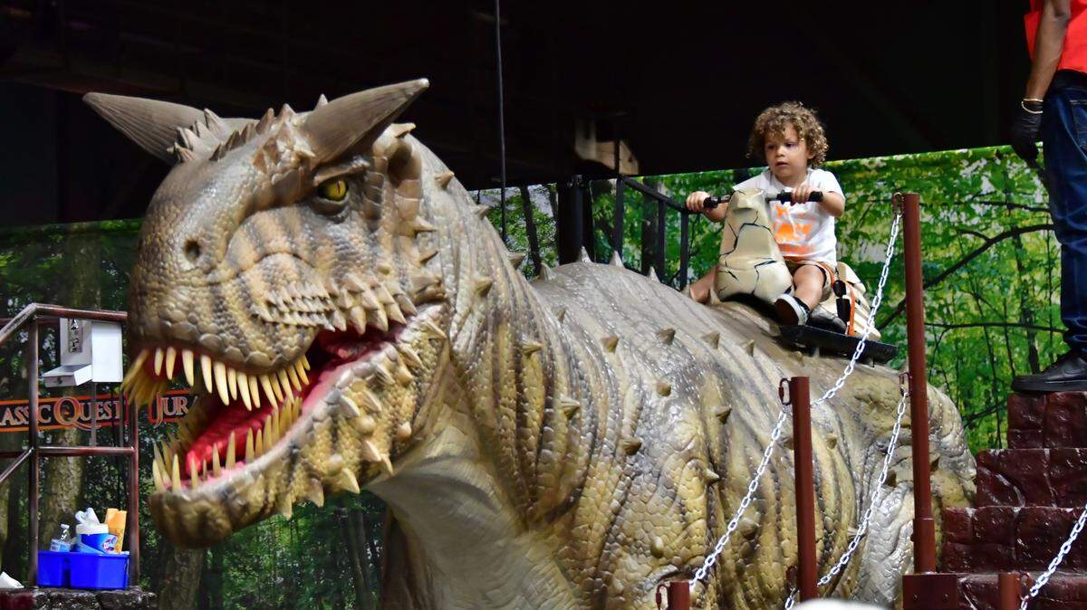 Giddy up. The Jurassic Quest tour hits Nampa this weekend.
