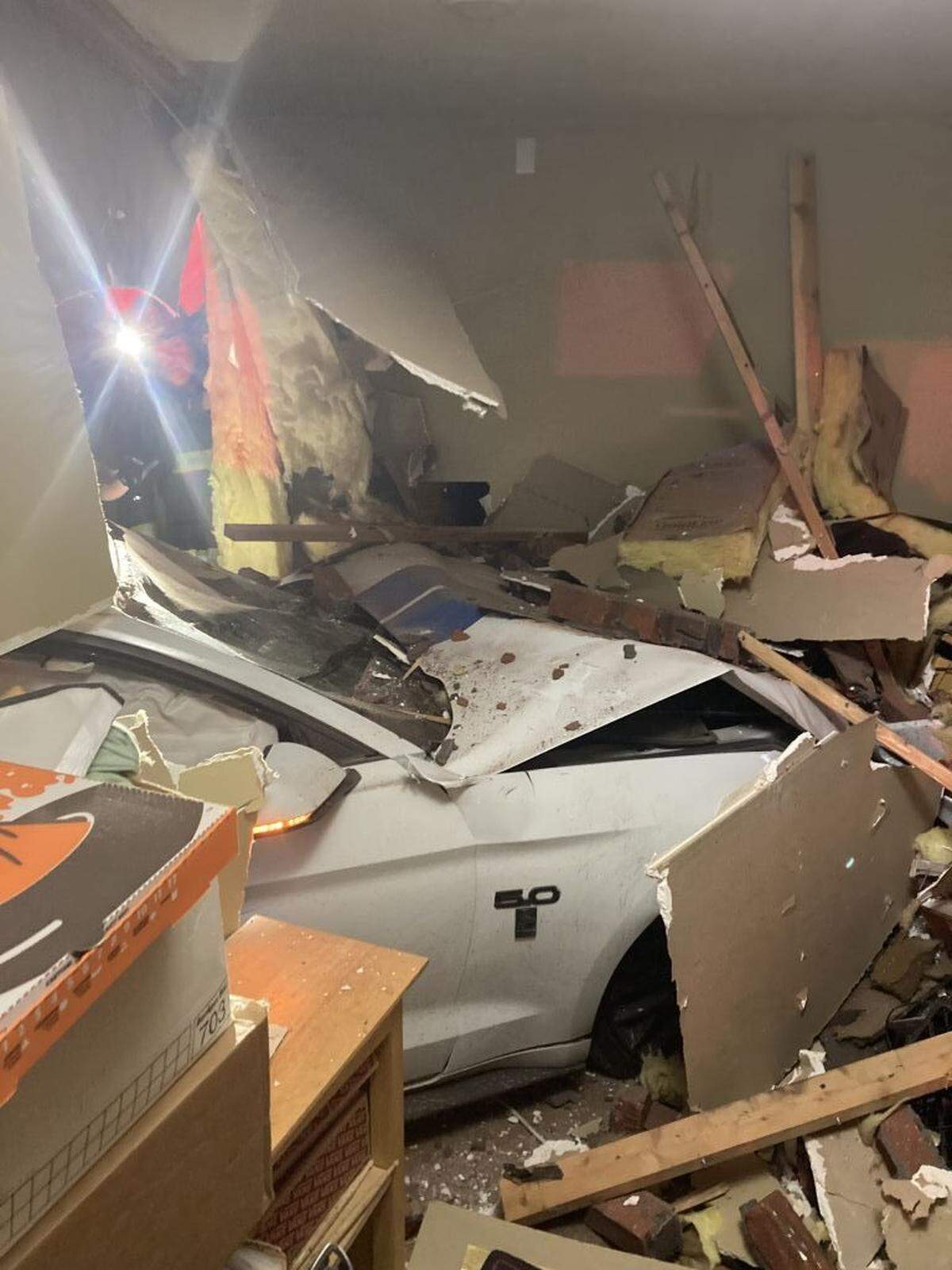 An Emmett man was booked into the Ada County Jail on multiple charges after crashing into a house in Eagle.