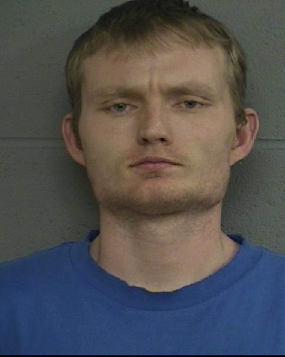 Ian Stone, pictured after an arrest in February 2007.