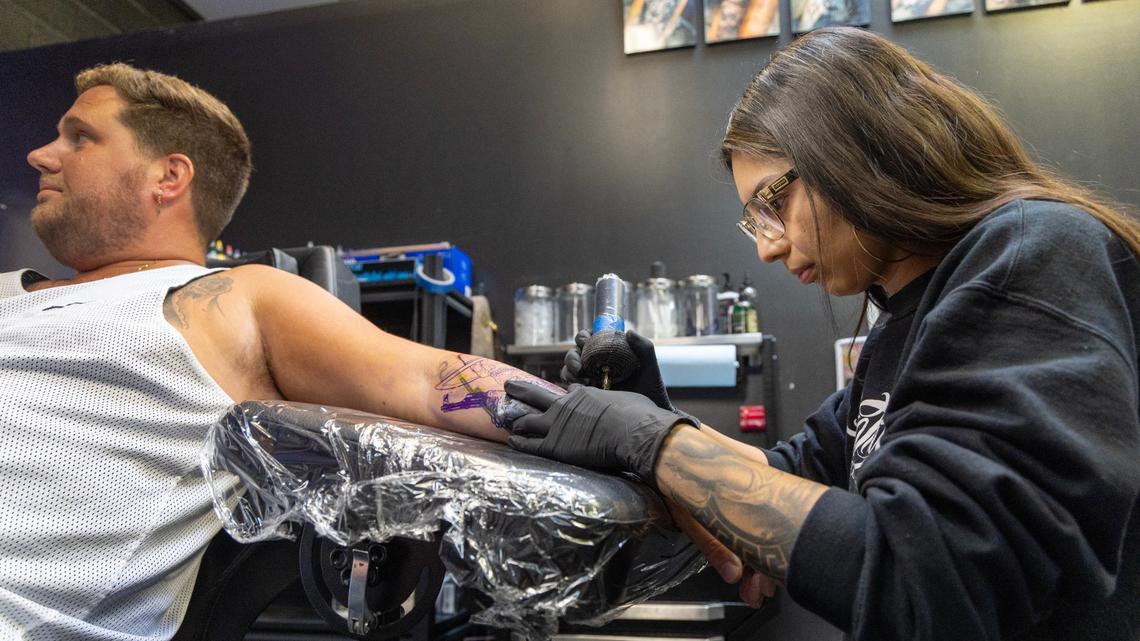 Hispanic Heritage Month: From tattoos to clothing, Meridian artist is always creating