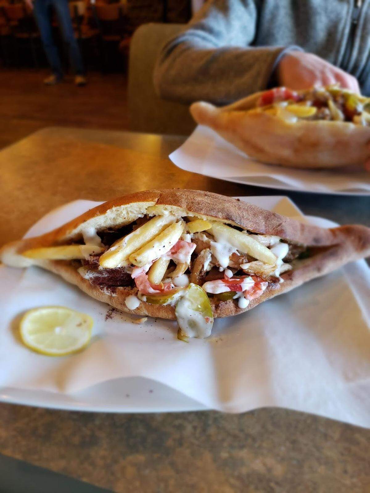 The Chicken Shawarma at Goodness Land is a winner, a generous portion at a good price, with all of the right ingredients.