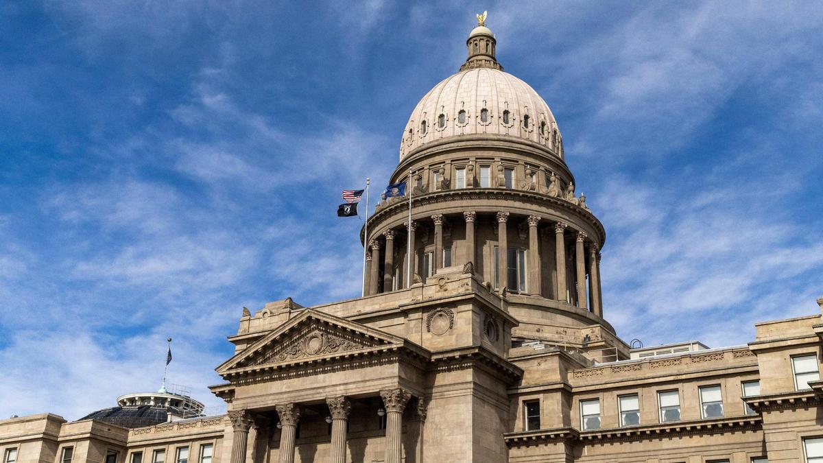 Idaho State Capitol Building in Boise, Monday, Feb. 24, 2025.