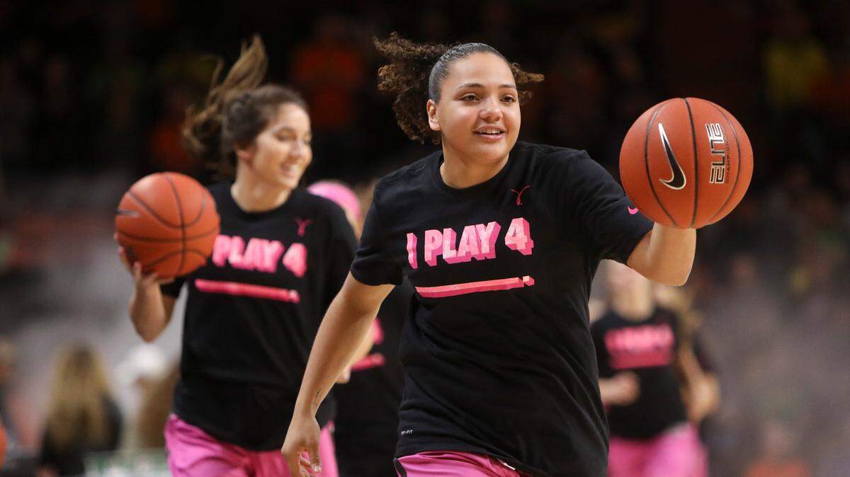 Mountain View grad Destiny Slocum was named the all-Pac-12 women’s basketball teams selected by the league and the media.