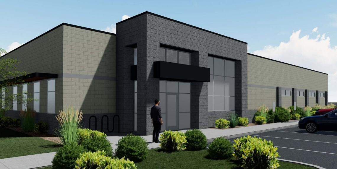 Intrastar LLC has proposed an 11,000-square-foot office building on an empty lot south of the Interstate 184 Connector, at 8650 W. Hackamore Drive. The proposed site design calls for two entrances to the building off Hackamore.