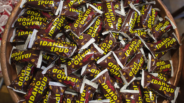 Potato-shaped candy has been Boise favorite since 1918. What are Idaho Spud Bars?